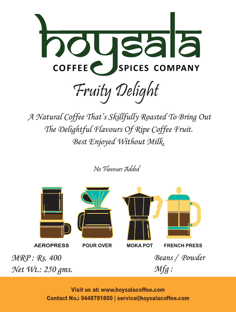 Fruity Delight label