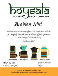 Arabian Mist label