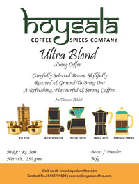 Ultra Blend label