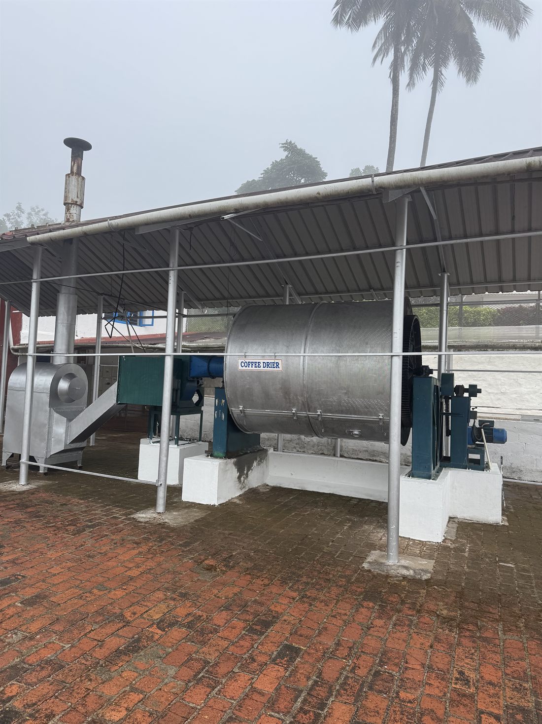 The coffee drier